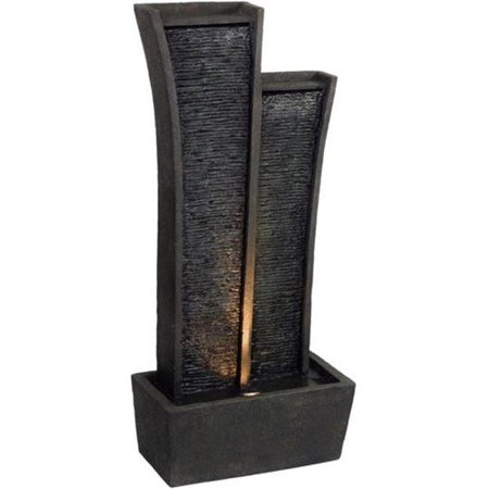 ORE FURNITURE Ore Furniture FT-1218 41.5 in. Indoor-Outdoor Tower Fountain With Light FT-1218